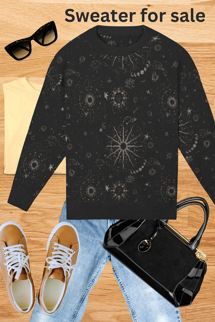 Star Pattern Pullover Sweater product image (1)