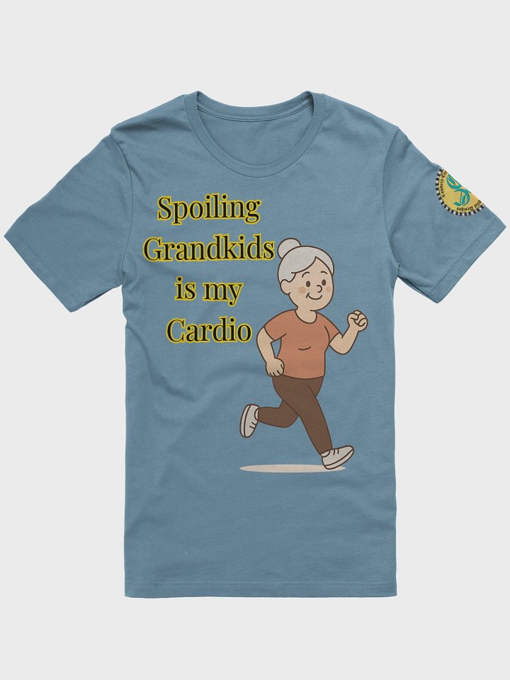 Spoiling Grandkids is my Cardio (Female) Bella+Canvas Supersoft T-Shirt Colors (3) product image (1)