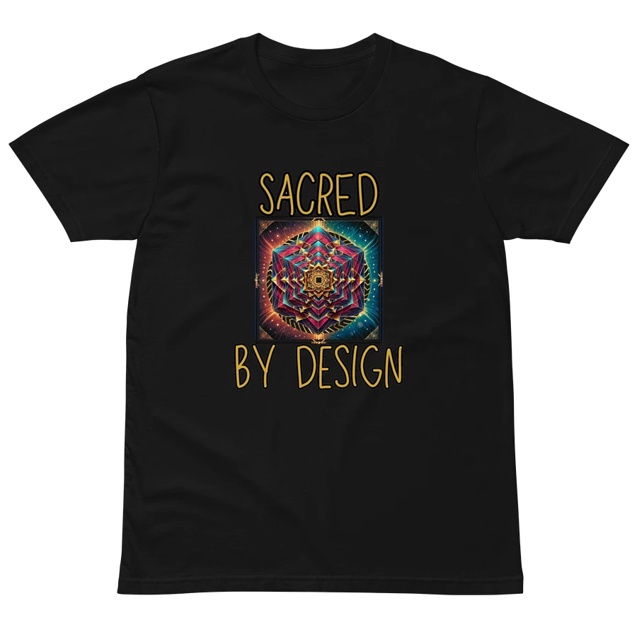 Sacred Geometry Optical Illusion T-Shirt - Unique Cube Art Design product image (9)