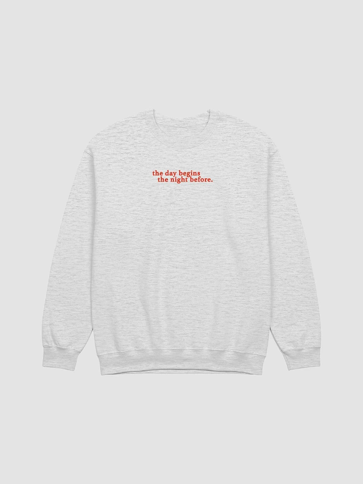 the day begins crewneck product image (1)
