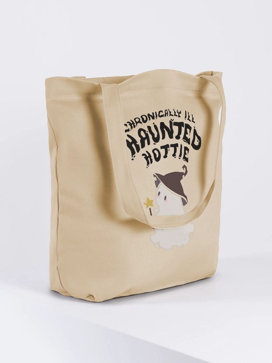 Chronically ill Haunted Hottie Canvas Tote product image (4)