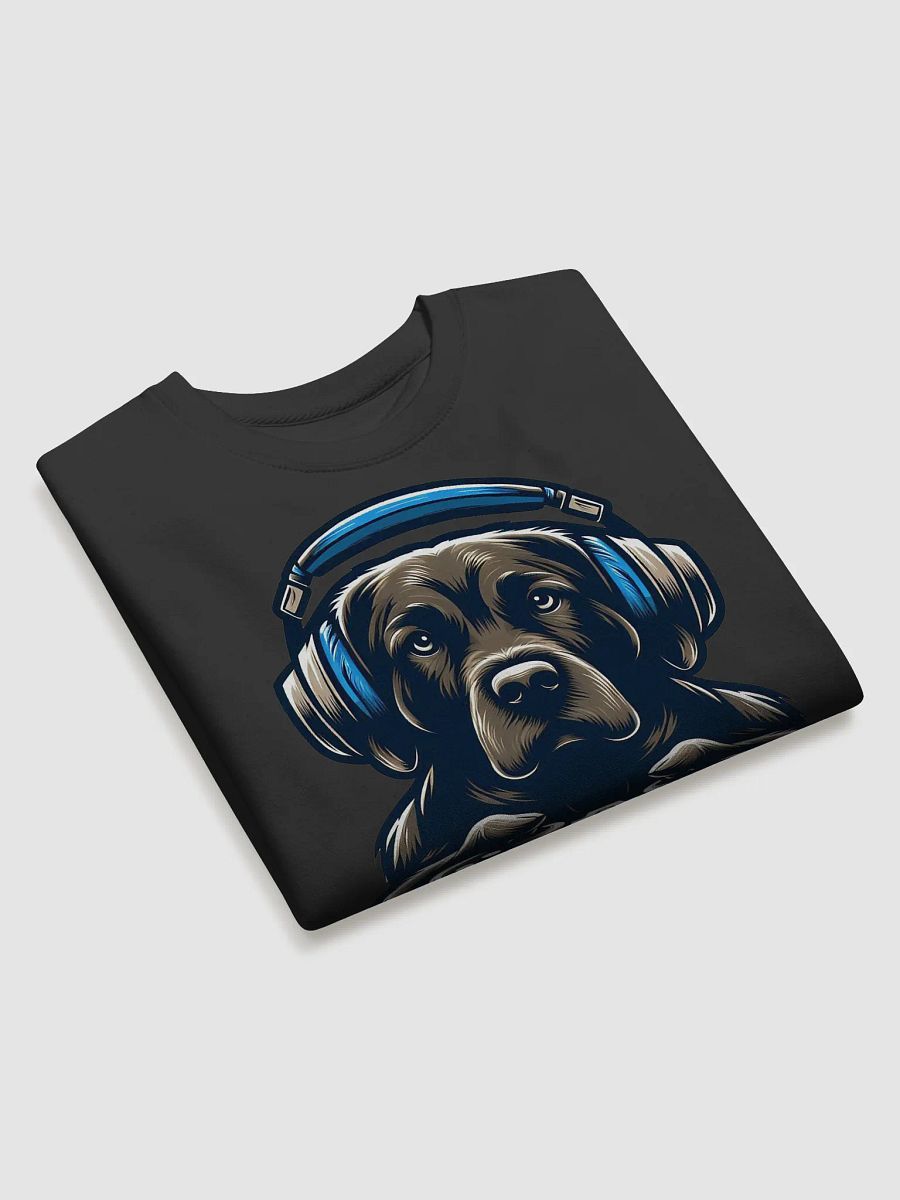 Pawsome Gamer Dog ##Statement Sweatshirt - Black product image (3)
