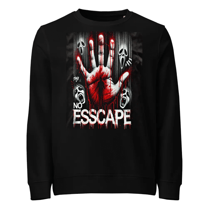 Bloody handprint with haunting No Esscape Long Sleeves product image (1)
