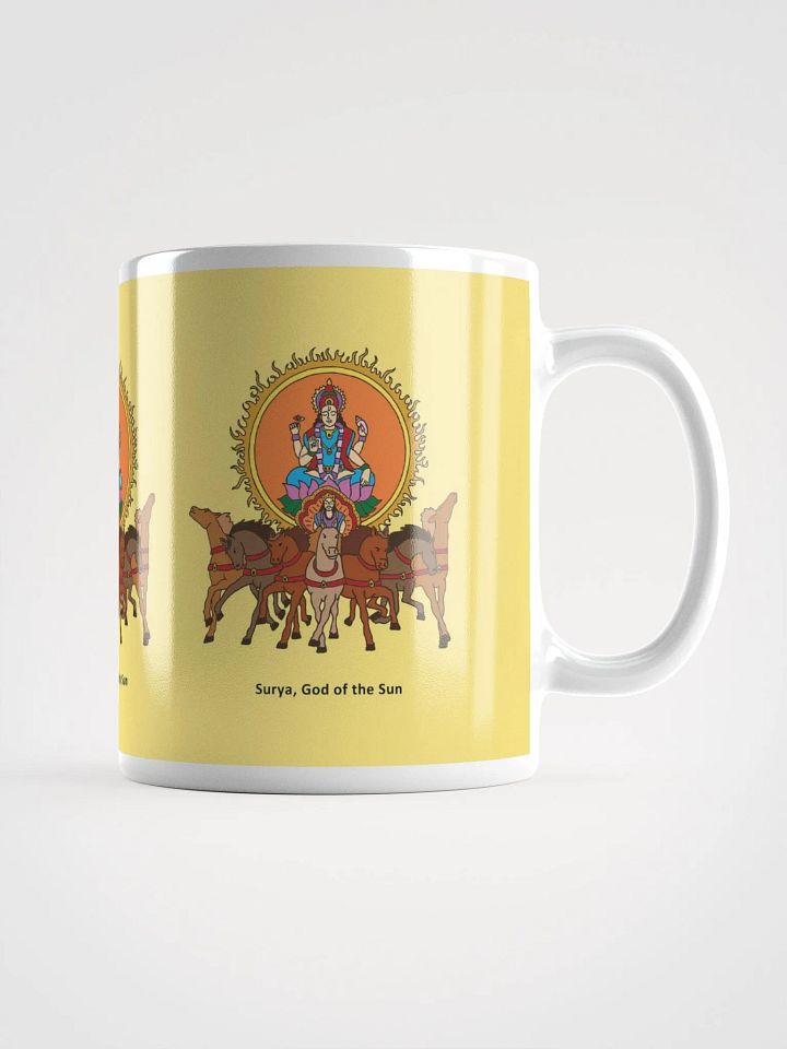 Surya God of the Sun Mug (Yellow) product image (1)