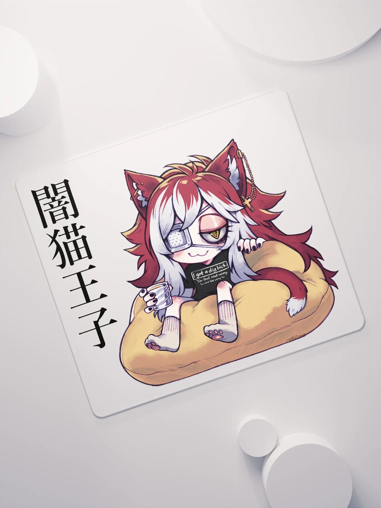 Toe Beans Large 18″×16″ Gaming Mouse Pad product image (7)