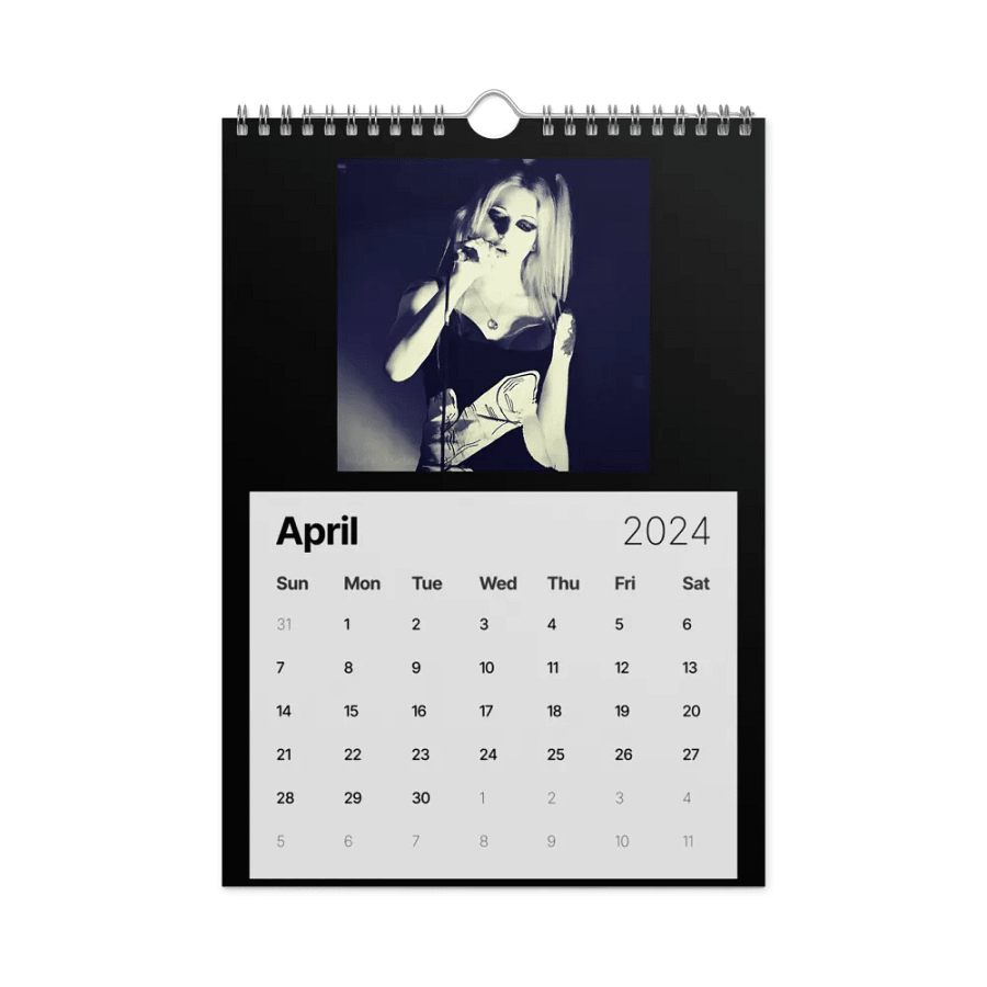 Weak Of Wanting Band 2024 Calendar product image (1)