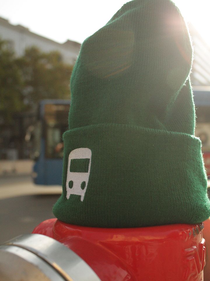 White Bus Beanie product image (16)