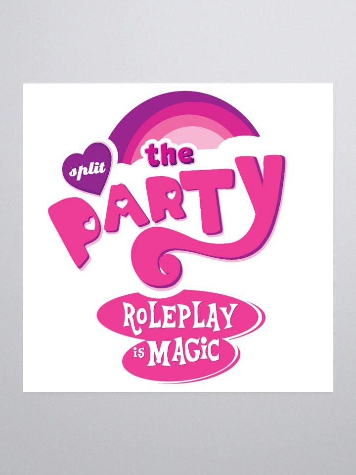 Roleplay is Magic - Kiss Cut Sticker product image (1)