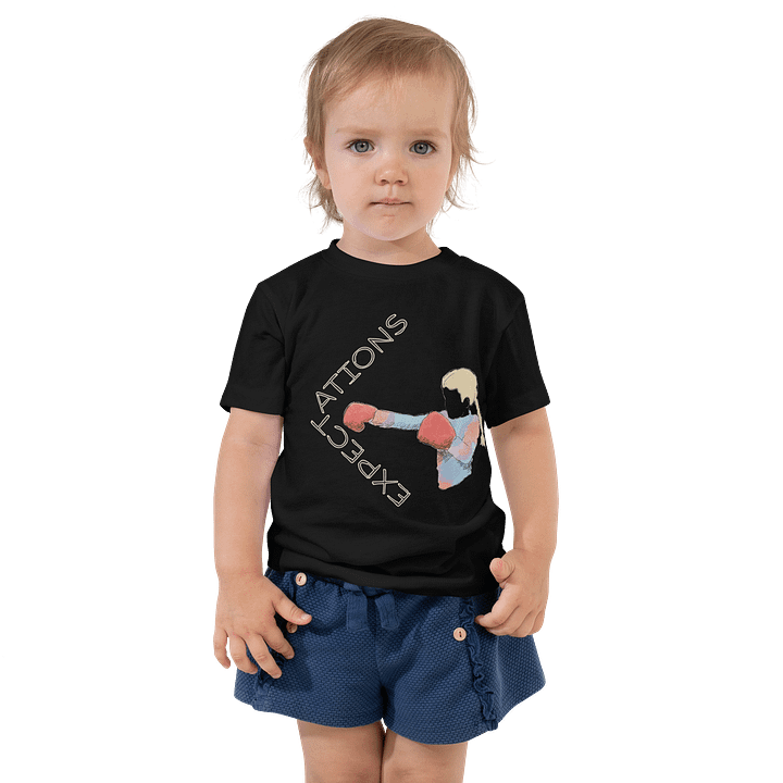 100% cotton Expectations Toddler Tee product image (1)