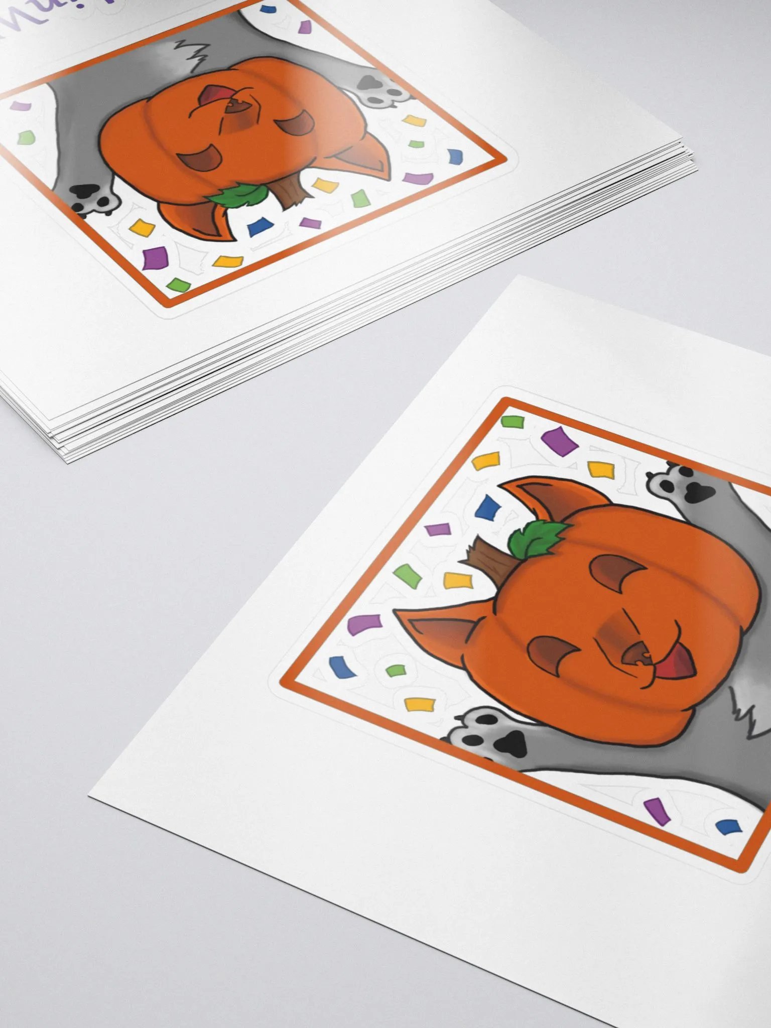 PumpkinWolfPlays Cheer Sticker product image (5)