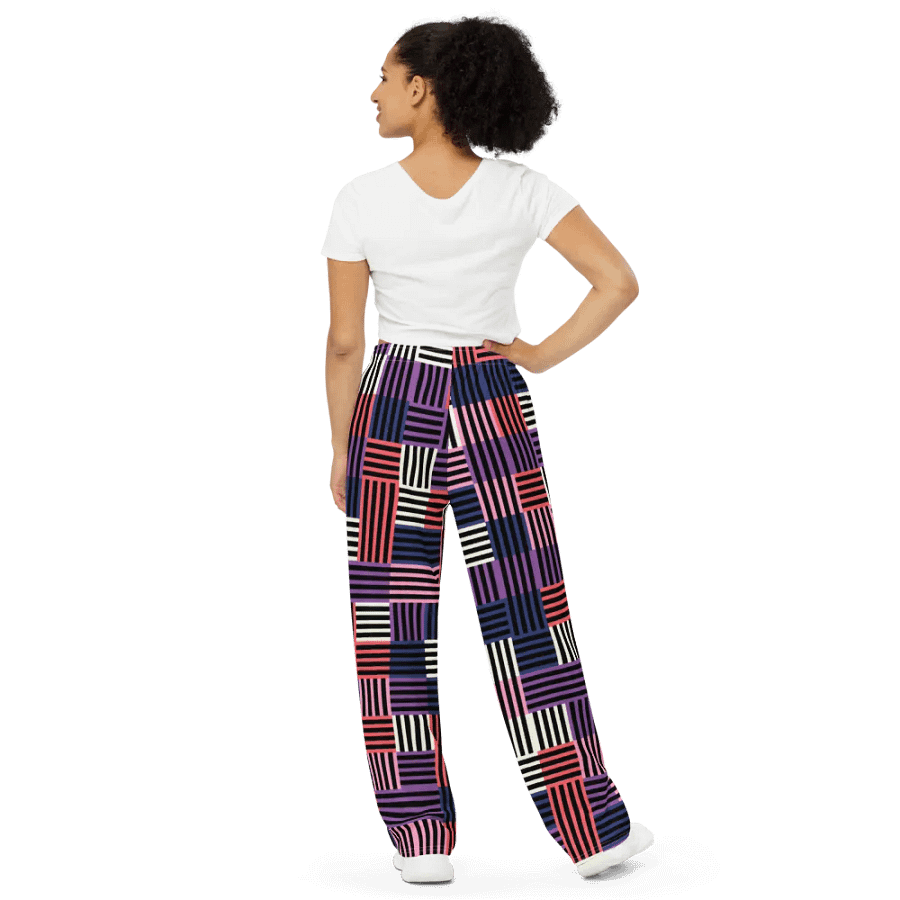 BUIII Minimalism: Amethyst Dawn Wide-Leg Pants product image (3)