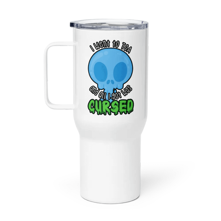 All I Got Was Cursed - Mage - Travel Mug w/Handle product image (1)