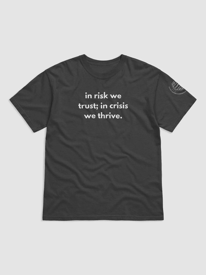 In Risk We Trust T-Shirt product image (5)