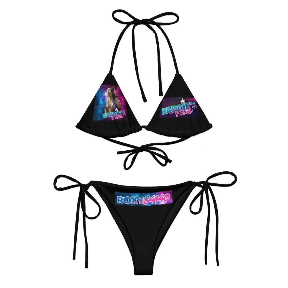 BADDIE'S STRING BIKINI (TOP & BOTTOM) 🤪 product image (5)