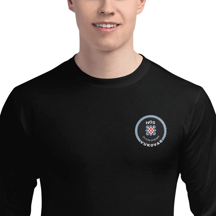 HOS Vukovar Emblem Champion Long Sleeve Shirt product image (2)