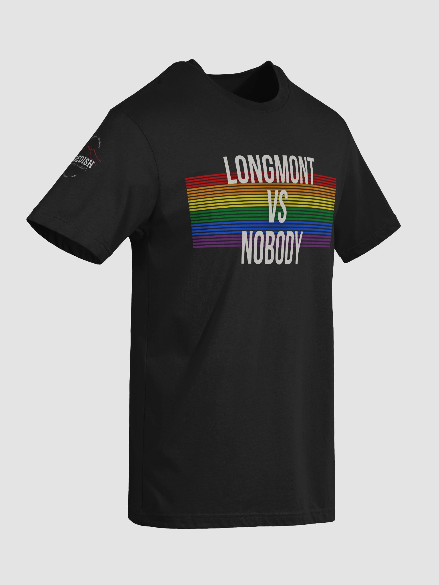 Black and Rainbow. Longmont Vs Nobody. product image (9)