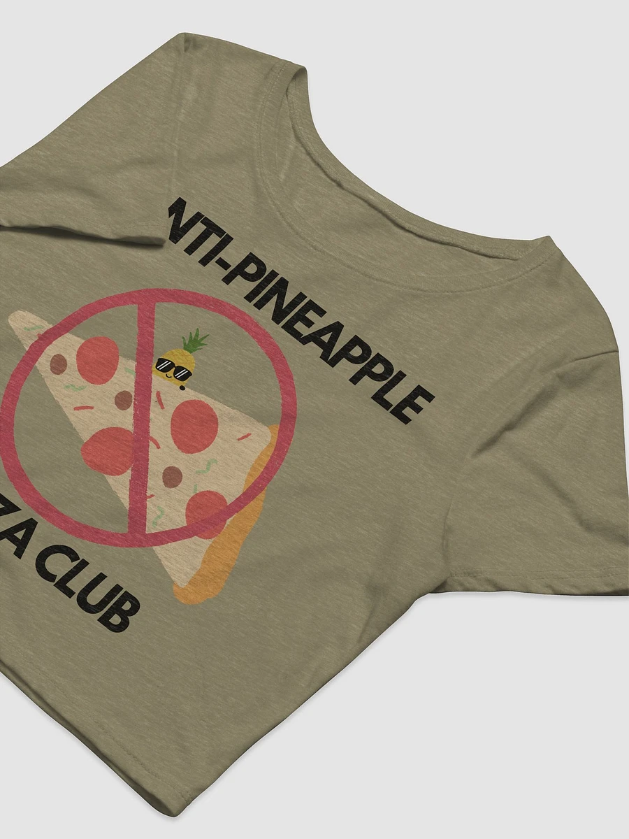 Anti Pineapple Pizza Blk Lettering Cut Off Tee product image (5)