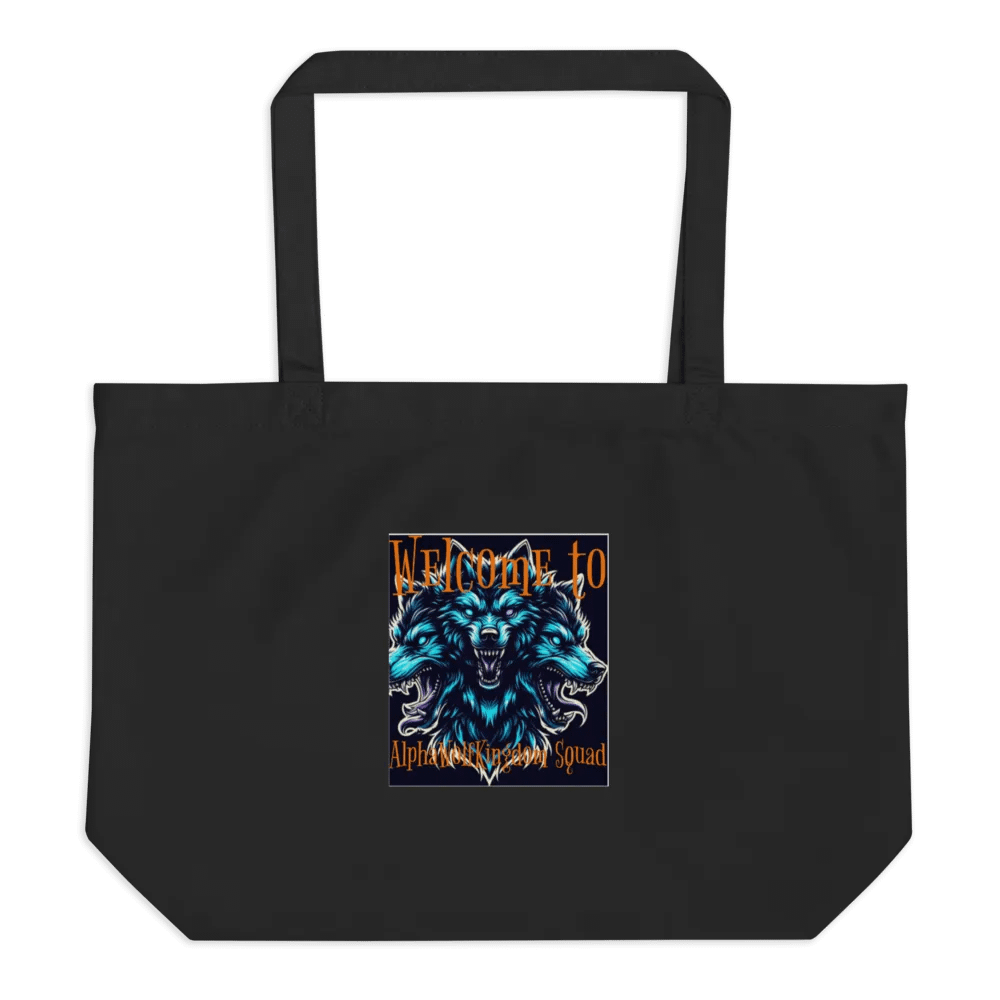 AlphaWolfKingdom Three-Headed Wolf Tote product image (1)