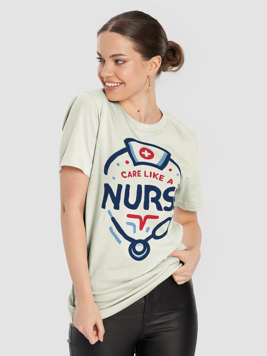 Nurse's Care Graphic T-Shirt product image (81)