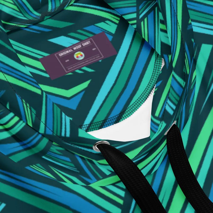 Aqua Angles | Recycled Unisex Hoodie product image (7)
