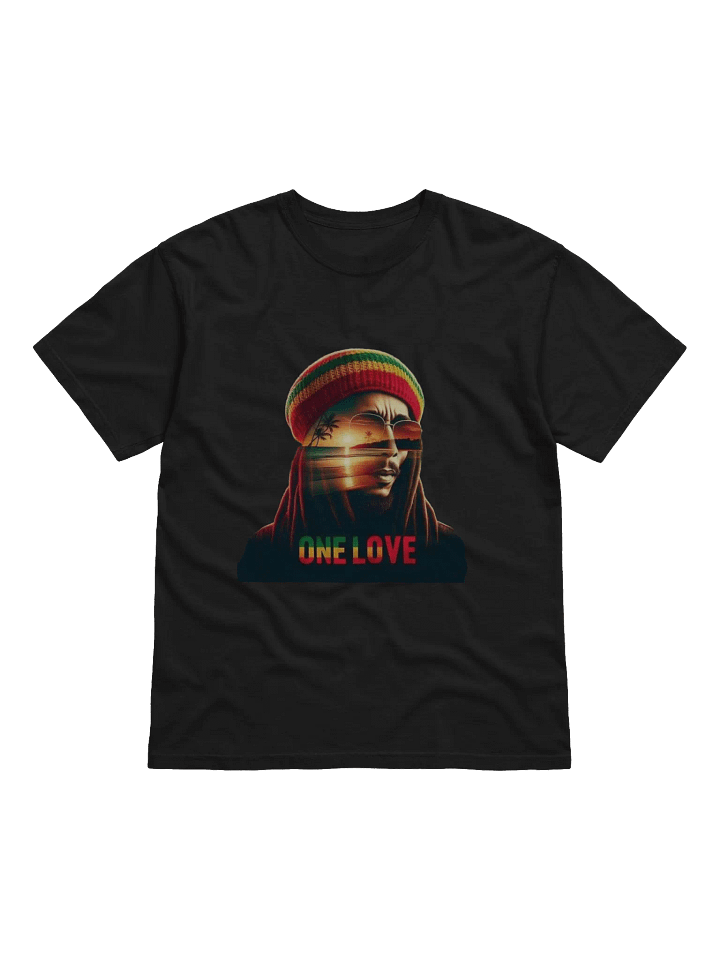 One Love Sunset Beanie T-Shirt product image (9)