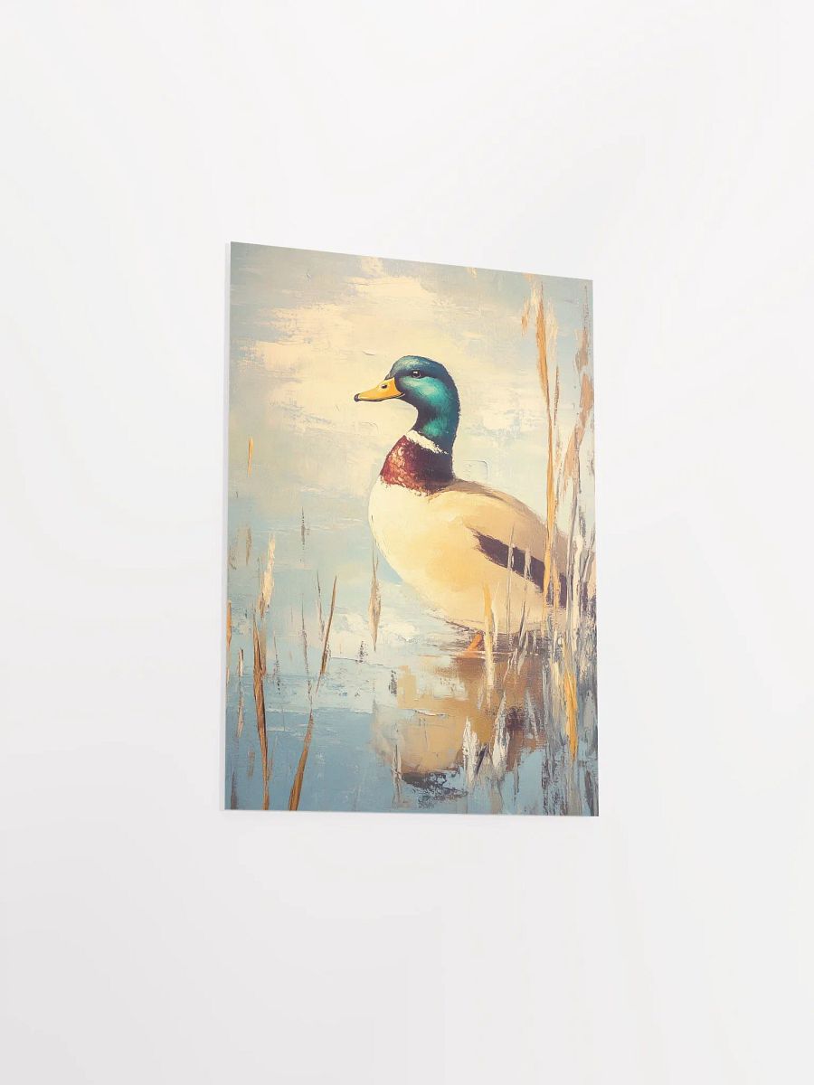 Rustic Farmhouse Duck - Serene Country Wildlife Art product image (22)