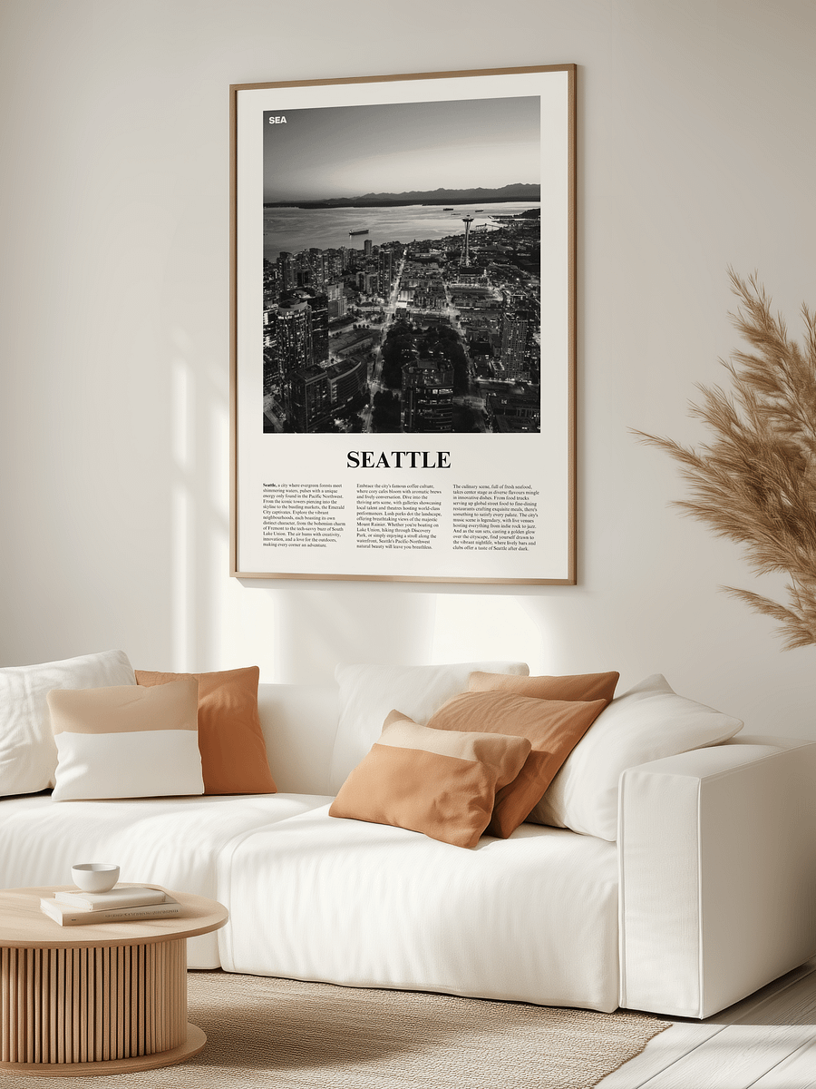 Seattle 02 Newspaper Poster product image (3)