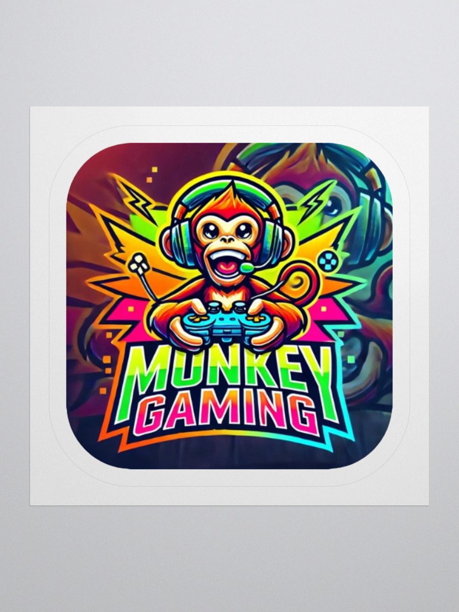 🎮🐒 Monkey Gaming – Peel, Stick, Game! 🐒🎮 product image (3)