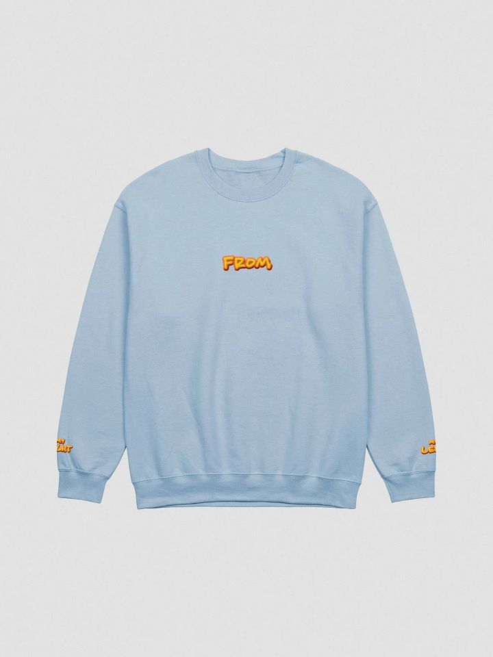 my left from my right embroidered crewneck (SOLAR DESIGN) product image (2)