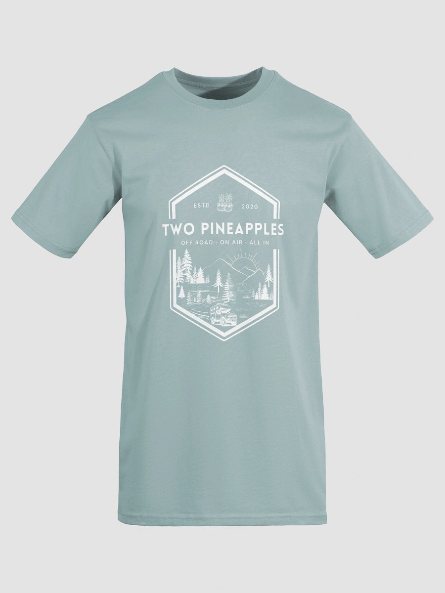 Premium Heavyweight T-Shirt. "2P Roadtrip Badge" product image (6)
