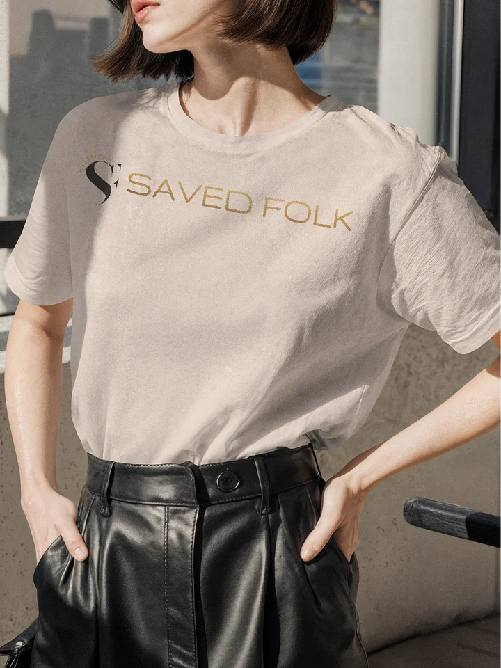 Saved Folk Official Tee - Unisex Heavy Cotton T-shirt - Light Colors product image (5)