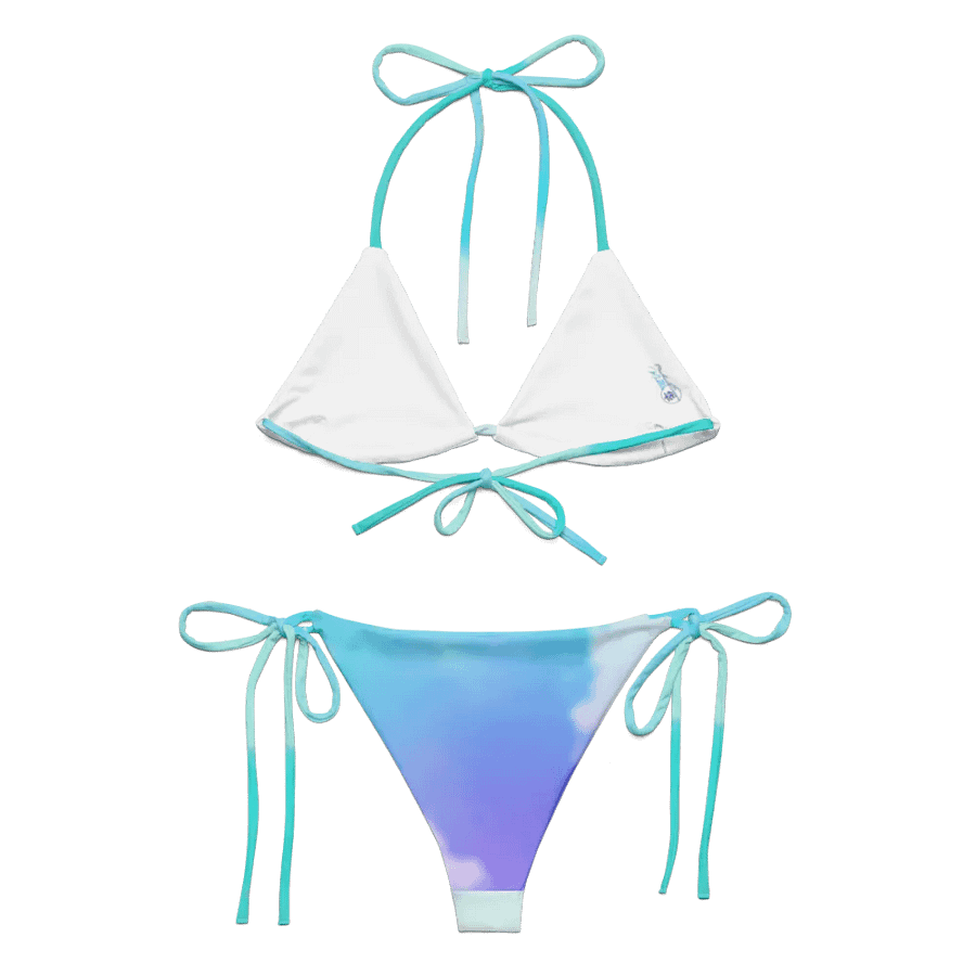 Blur cloud rainbow Design String Bikini - V2 product image (5)
