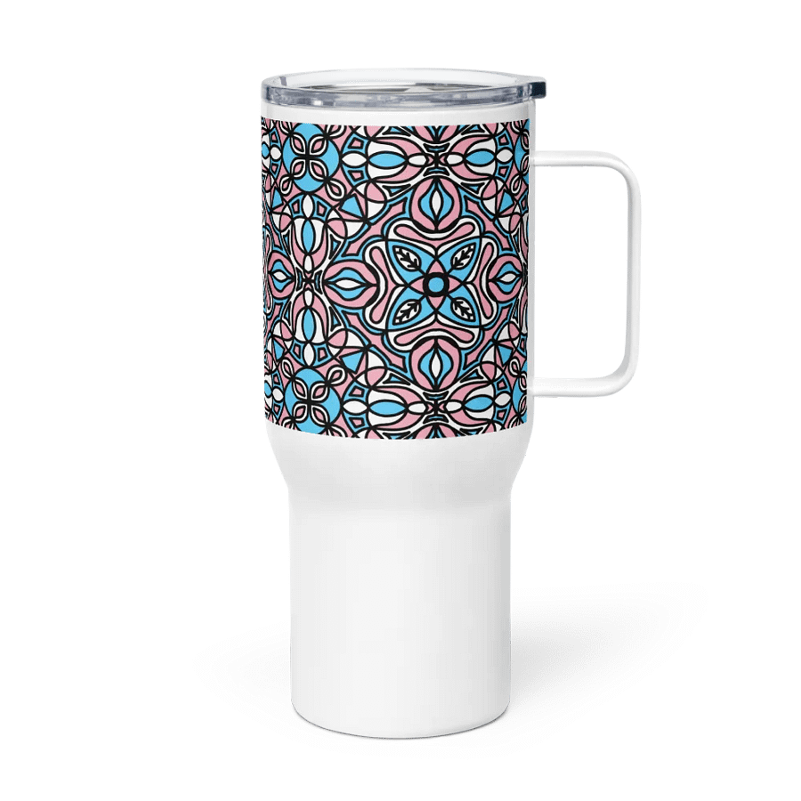Trans Abstract - Travel Mug product image (7)