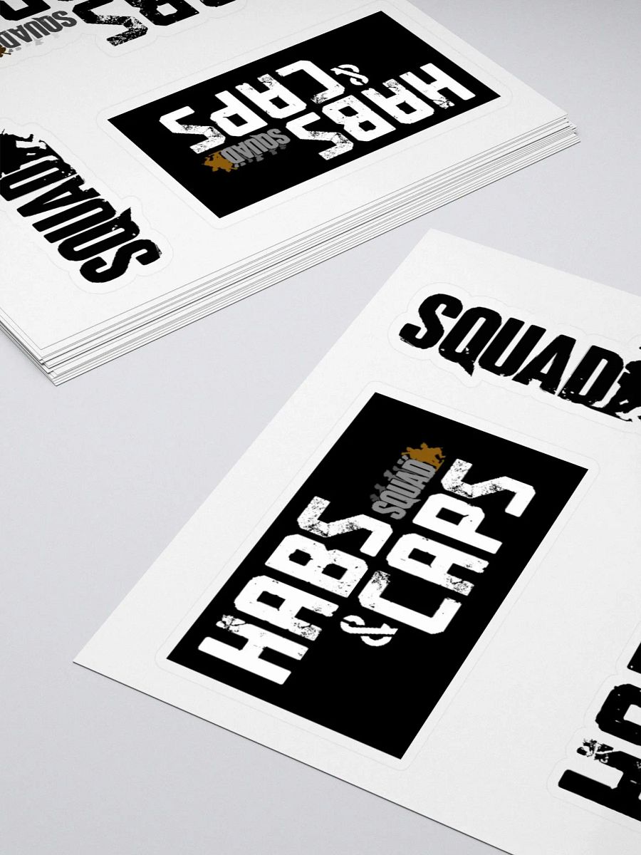 Squad Habs & Caps Sticker Sheet 1 product image (10)