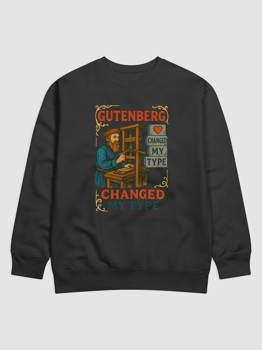 Vintage Printing Press Sweatshirt product image (1)