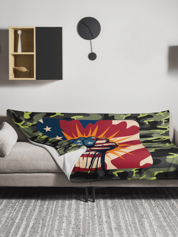 Throw Blanket: America First product image (1)