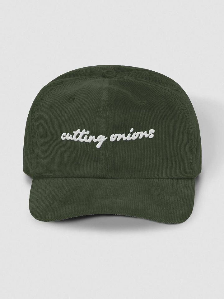 Cutting Onions Corduroy Hat 🧅 product image (1)