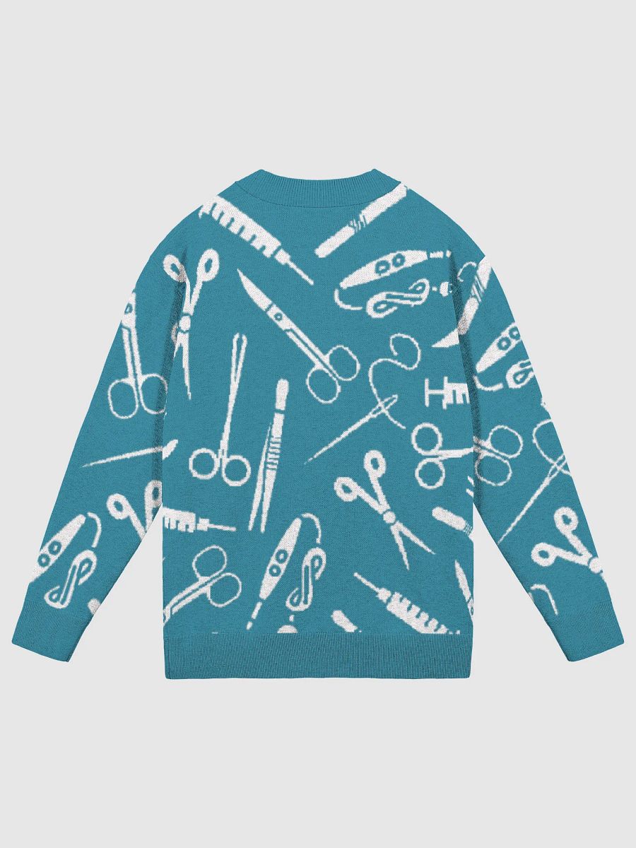 scalpel sweater (cyan) product image (2)