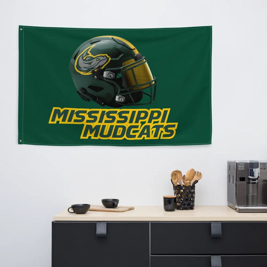Mississippi Mudcats Team Flag product image (6)