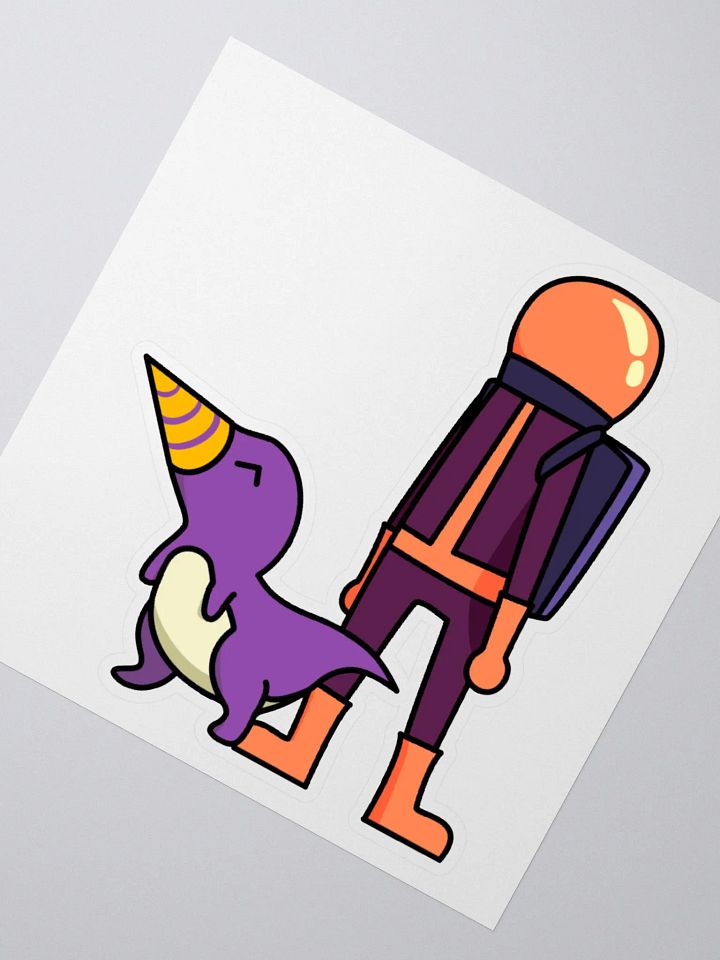 Sticky Stickers (A Man & His Drillbert) product image (1)