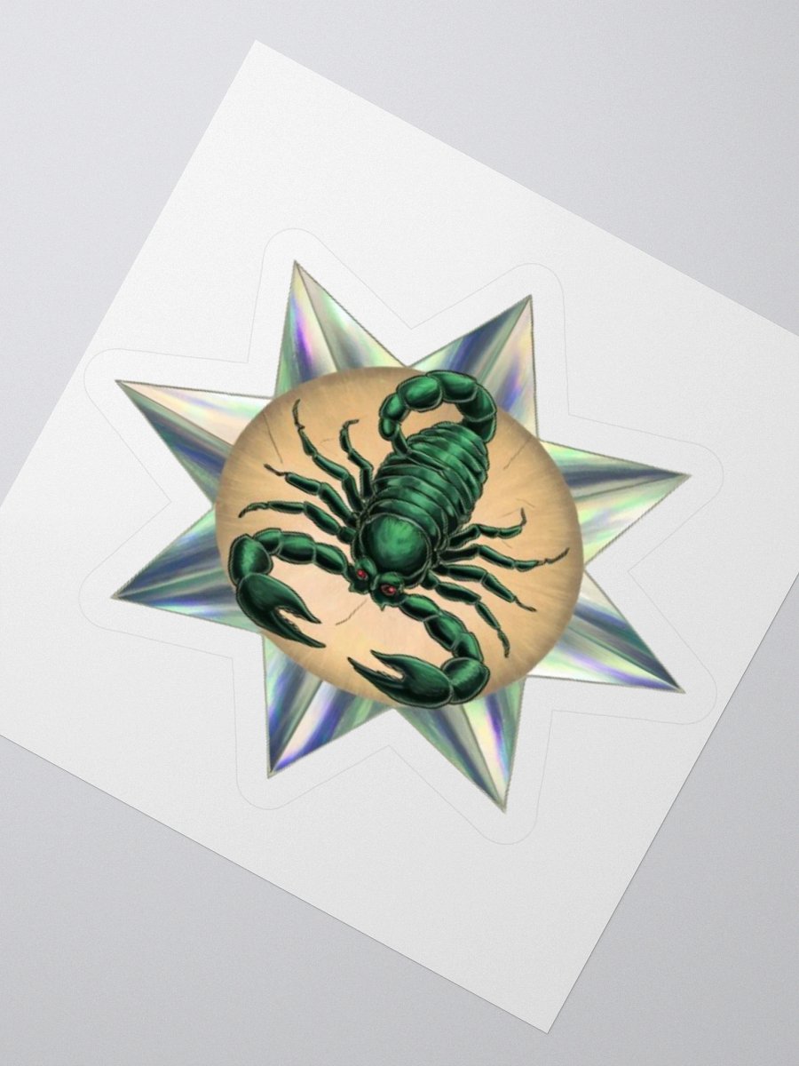 Scorpio Zodiac Sticker - Exclusive Star Design | TDS Music product image (5)