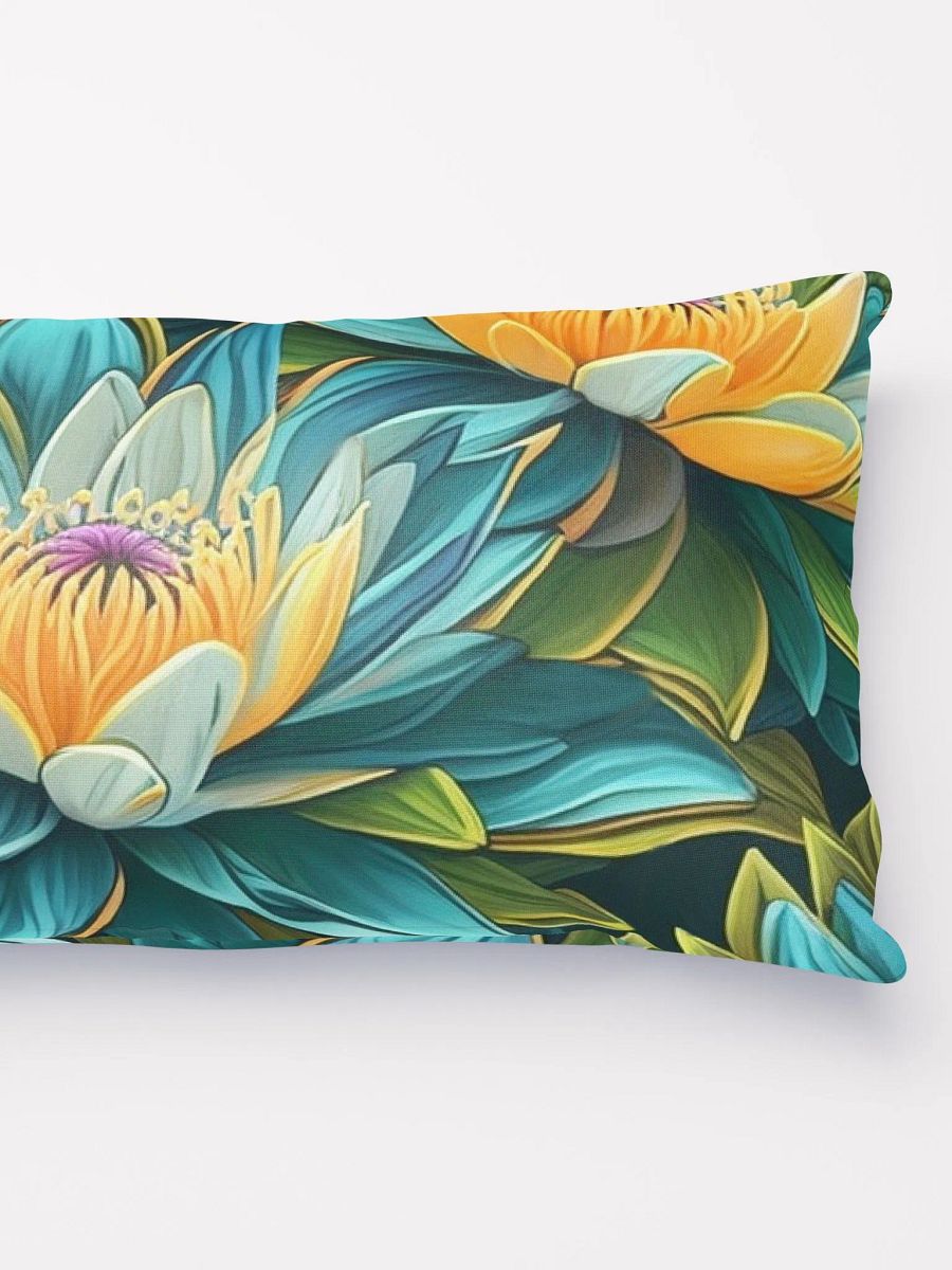 Lotus blue coussin/pillow product image (3)