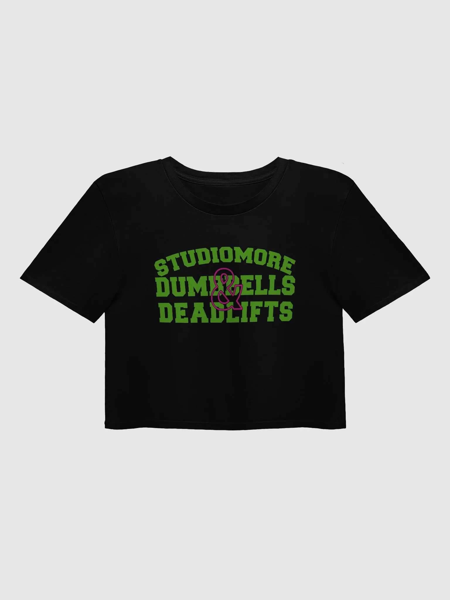 Dumbbells & Deadlifts - Baby Tee product image (1)