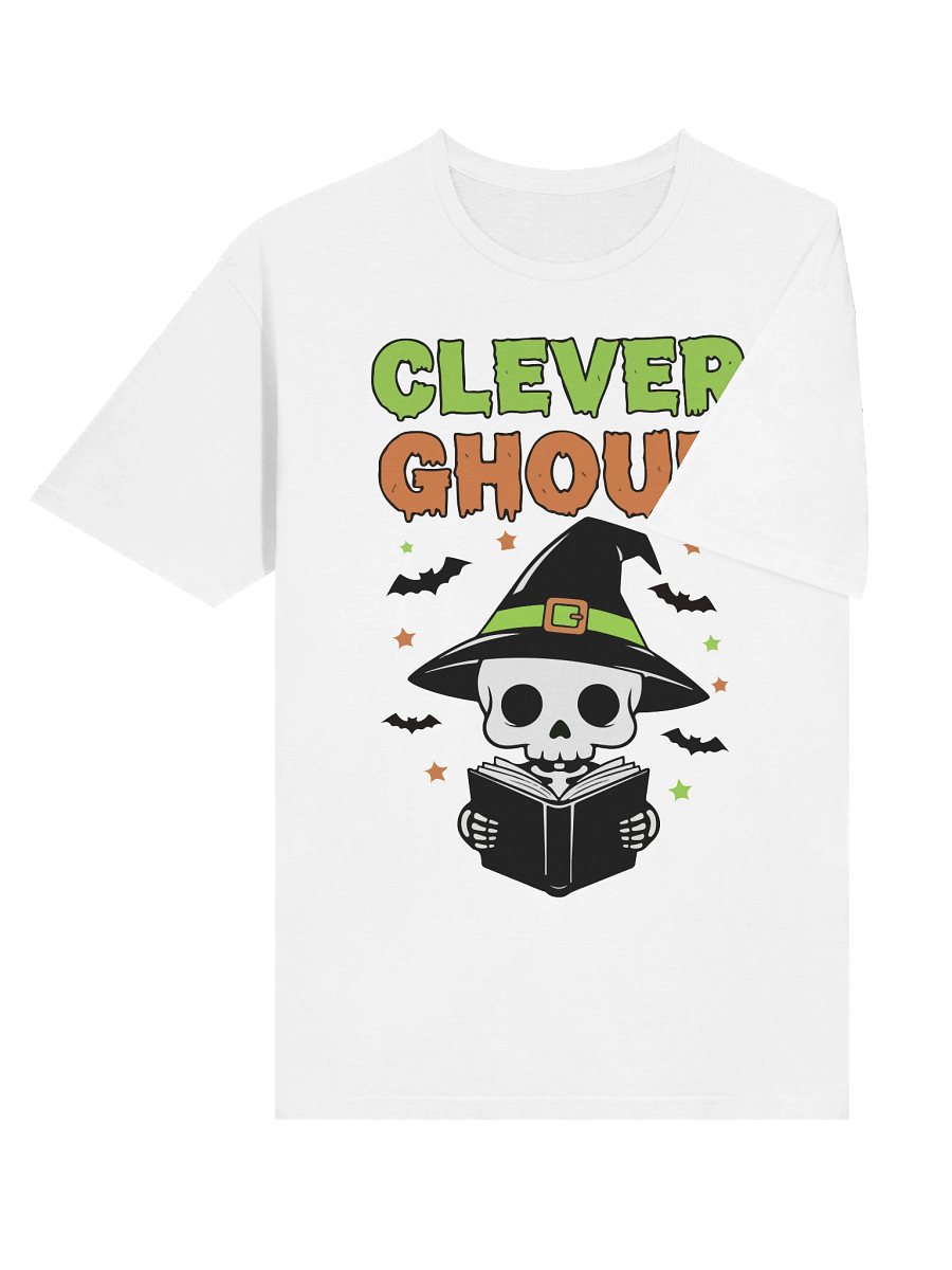 Clever Ghoul Halloween Shirt | Funny Study & Spooky School Tee product image (6)