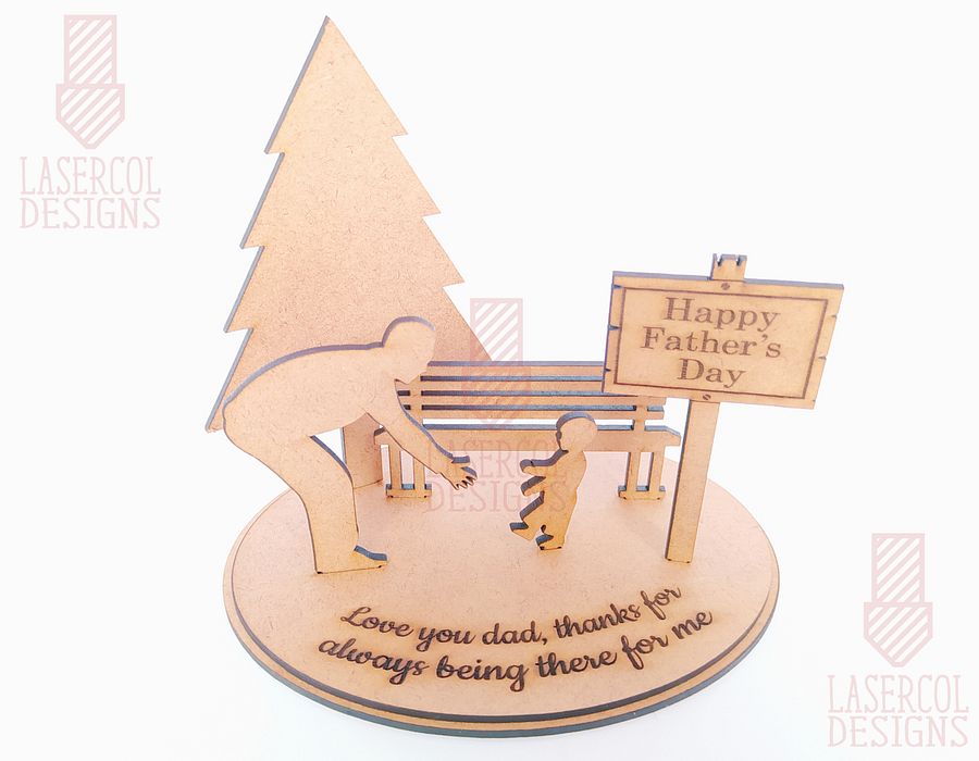 Father's Day Gift Plaque - Laser Cut Files product image (4)