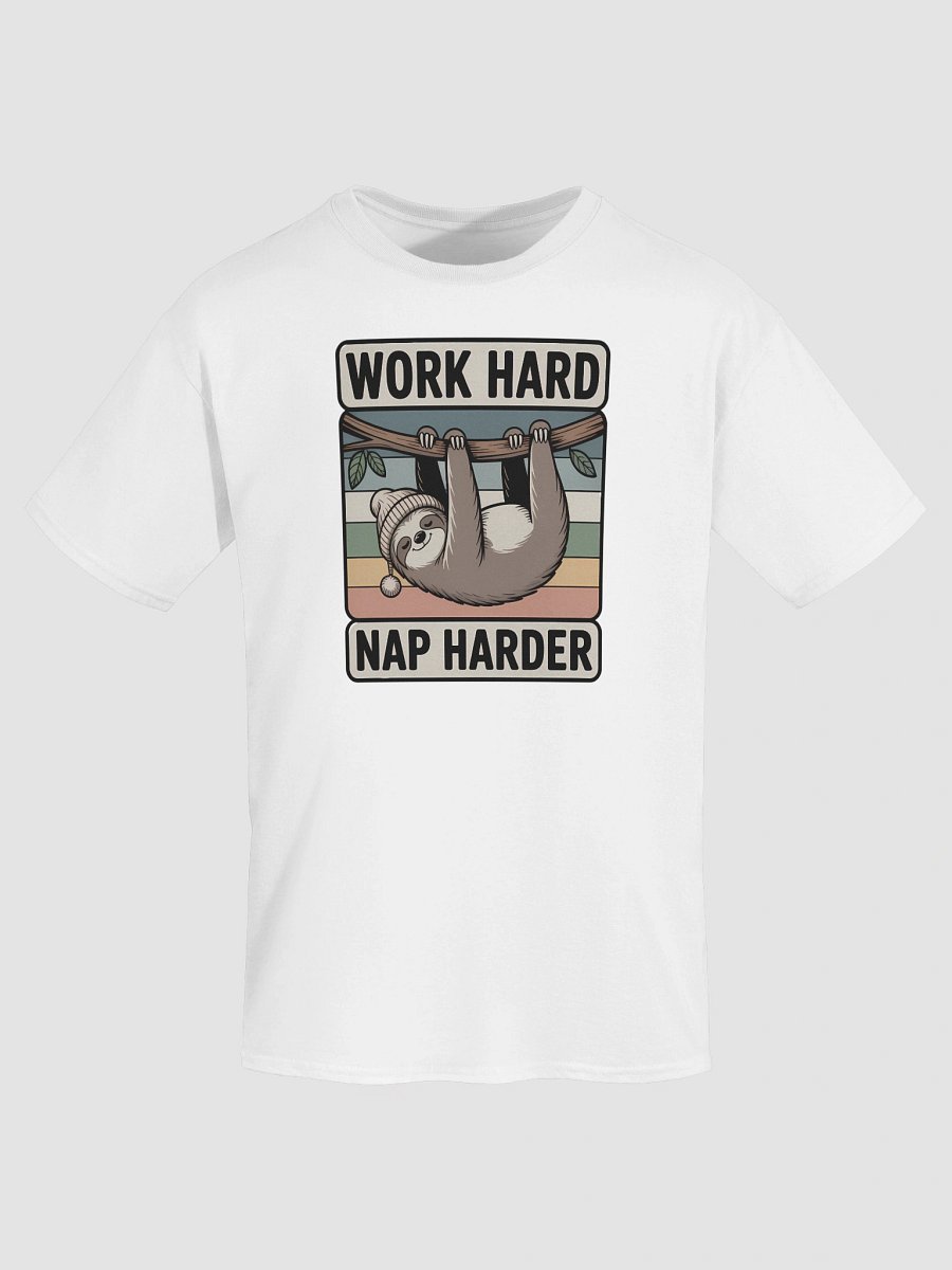 Work Hard Nap Harder Non-Sacral Tshirt (Unisex) product image (4)
