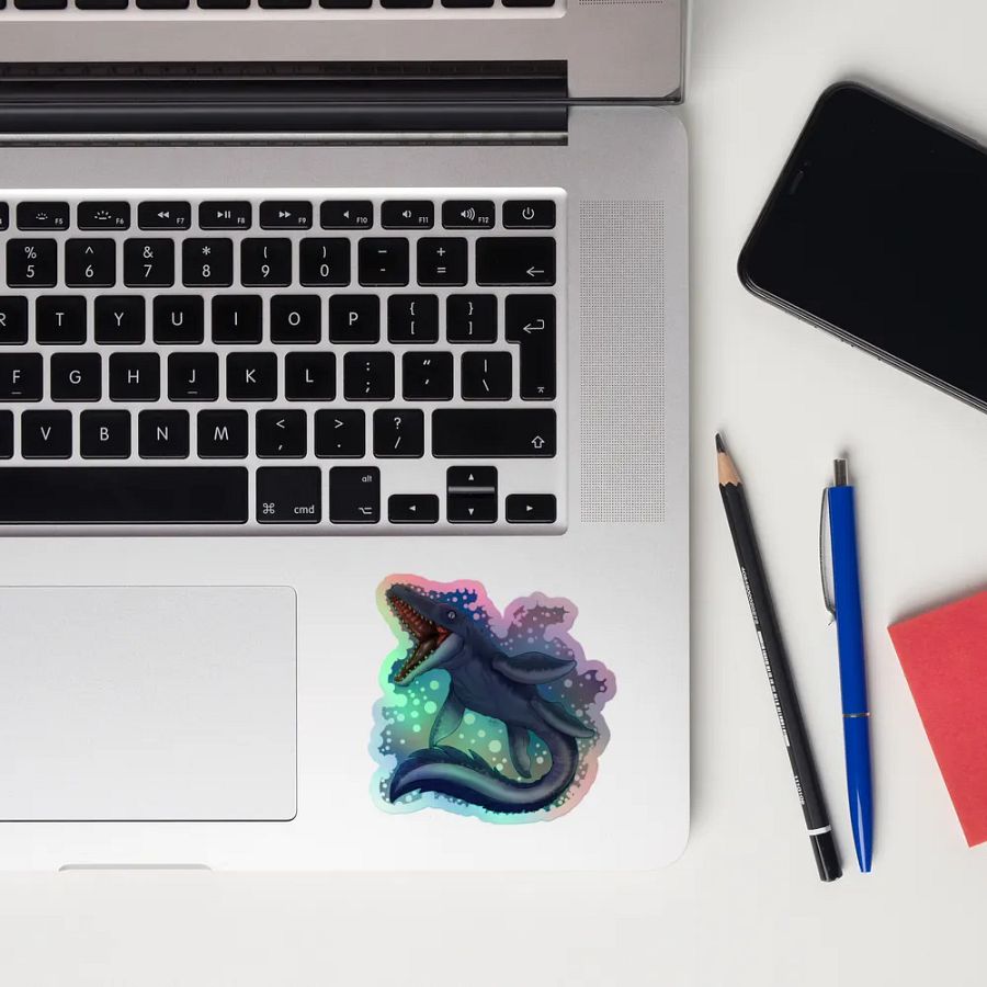 Mosasaurus sticker! product image (12)