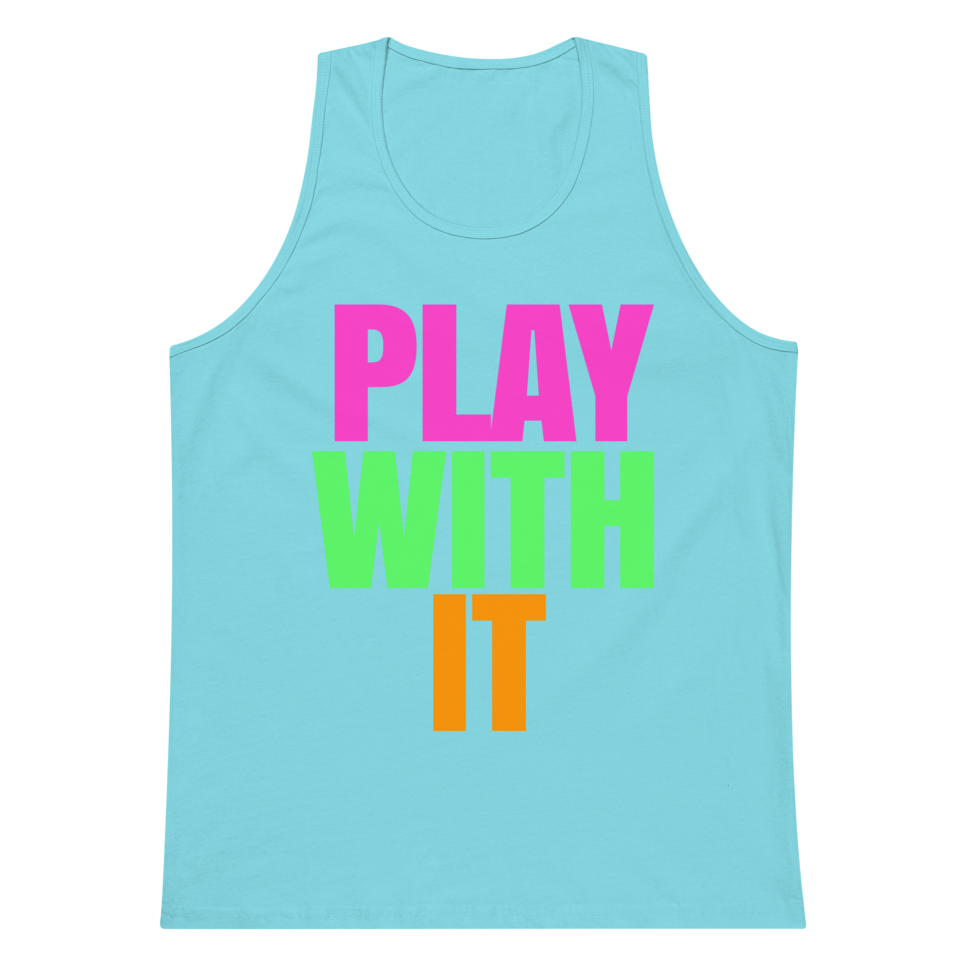 PLAYWITHIT Mens Party Tank Top product image (20)