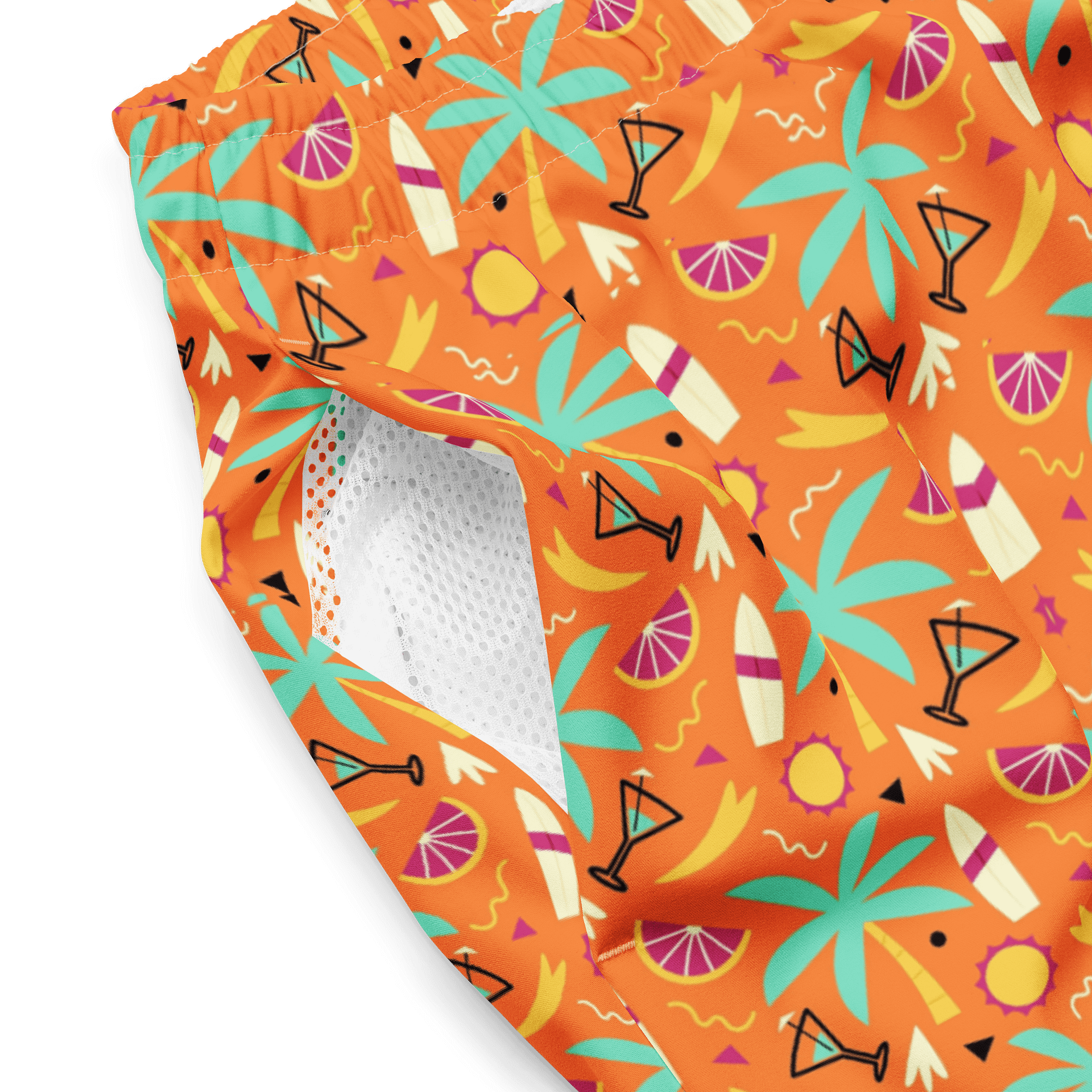 Tropical Vibes All-Over Swim Trunk product image (4)