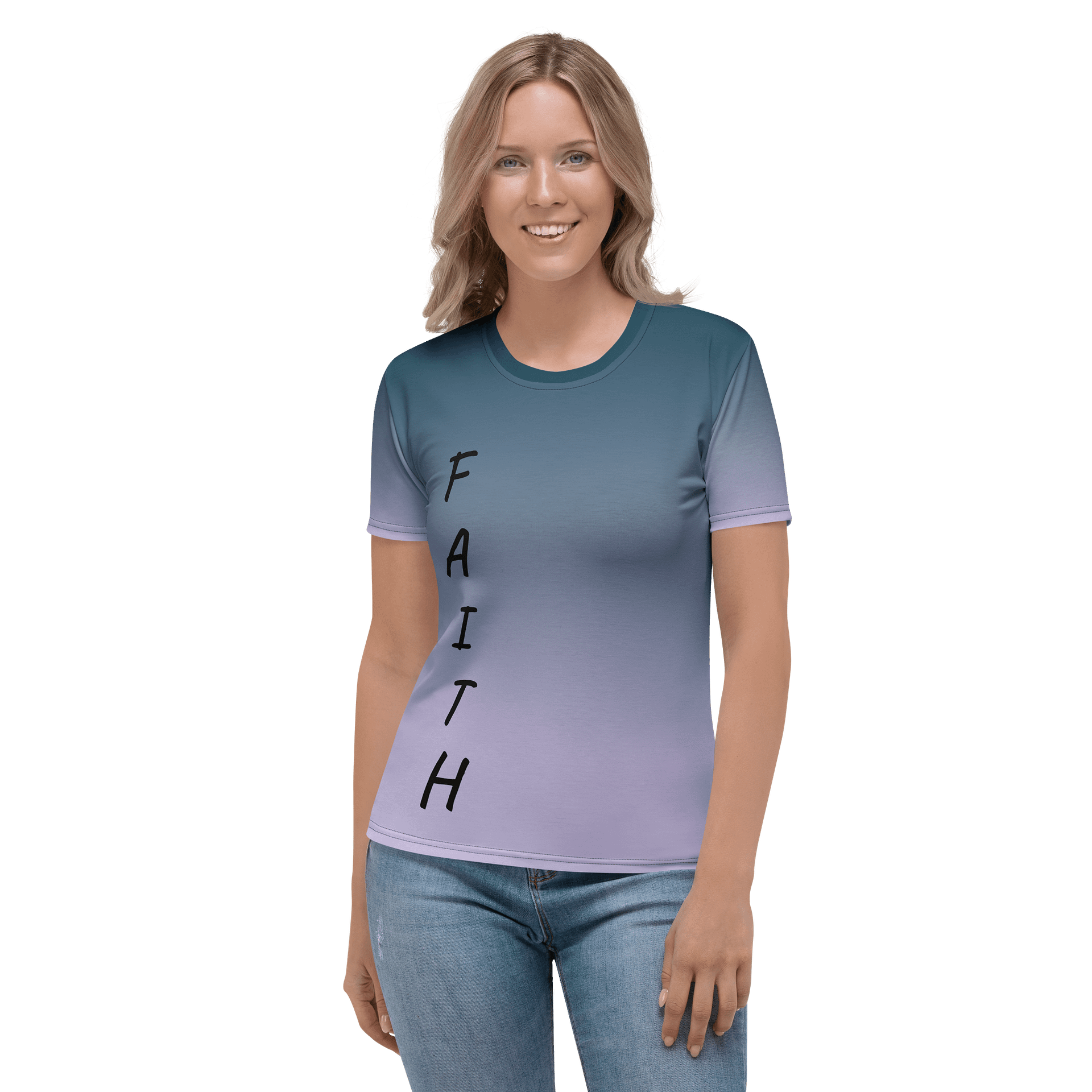 Faithful Transition Women's Tee product image (2)